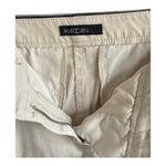 Marccain Cotton Cream Trousers UK Size 14