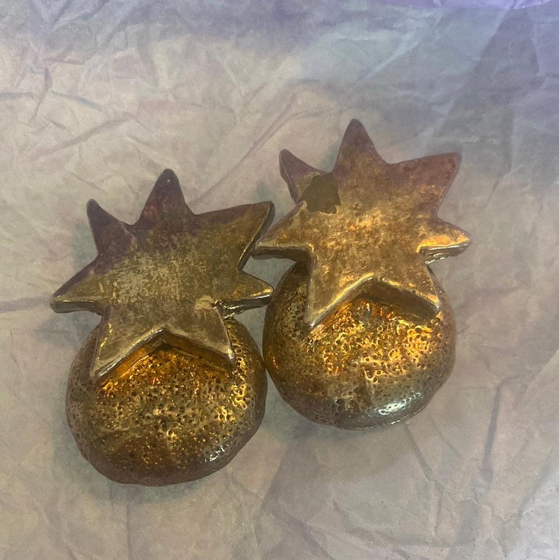Star metal earrings - Ava & Iva