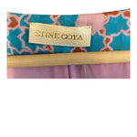 Stine Goya Turquoise & Pink Long Sleeved Dress UK Size 14 - Ava & Iva