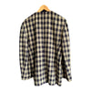 Jaeger Wool Blend Black & White Checked Long Sleeved Jacket UK Size 10 - Ava & Iva