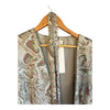 Molly Silver Patterned 3/4 Sleeved Jacket UK Size 14/16 - Ava & Iva