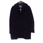 Jigsaw Merino Wool Black Long Sleeved Coat UK Size 14 - Ava & Iva