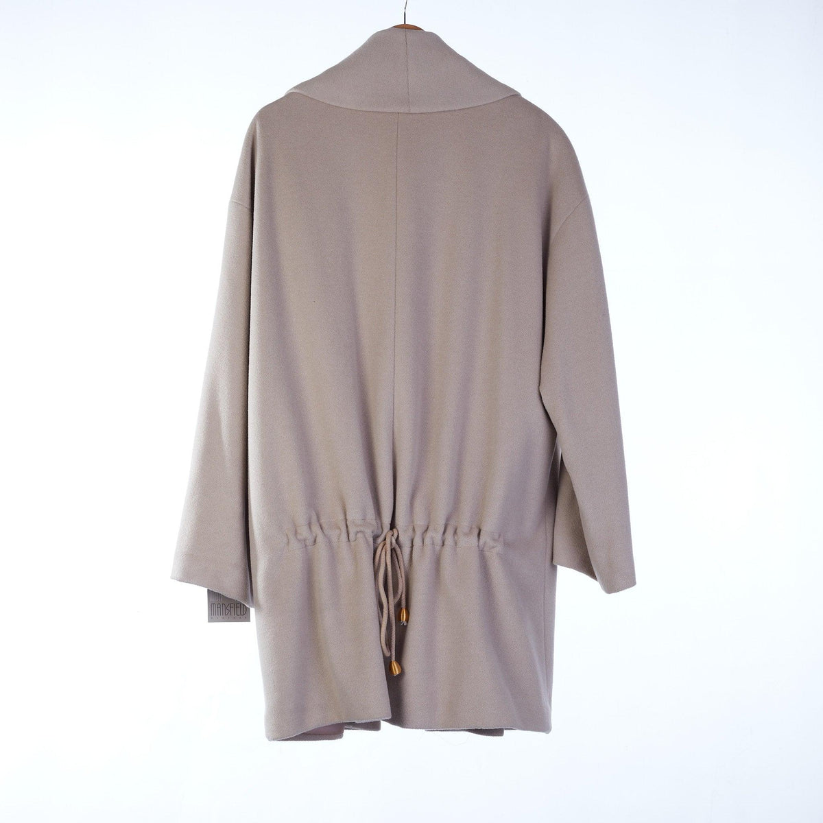 Mansfield Cashmere Blend Camel Mid-Length Coat UK Size 14 - Ava & Iva