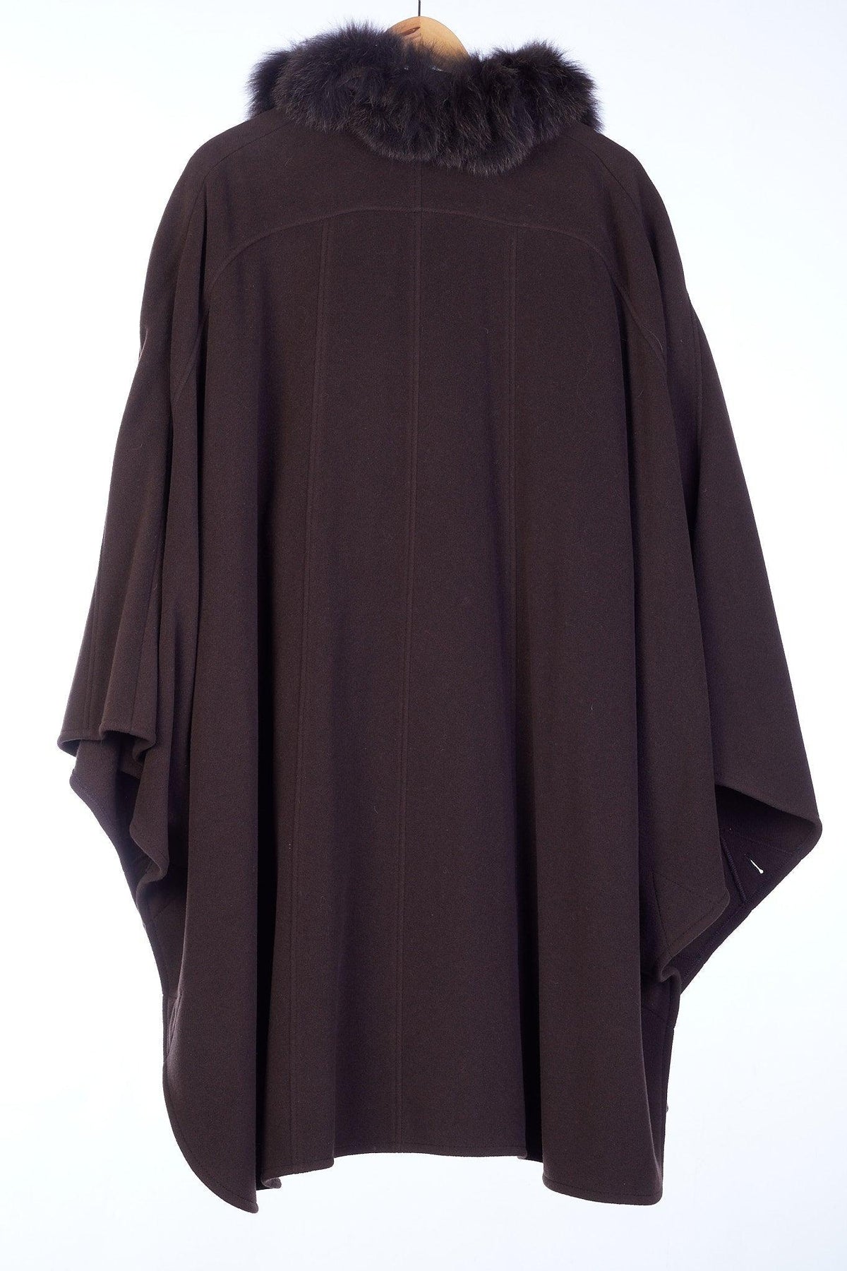 Isabel by Kohler & Krenzea Wool Brown Cape UK Size 12 - Ava & Iva