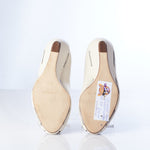 Carvela Cream Peep Toe Wedge Heel Shoe Size 60 ??