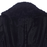 Replay Vintage Black Long Sleeved Full Length Coat UK Size 6. - Ava & Iva