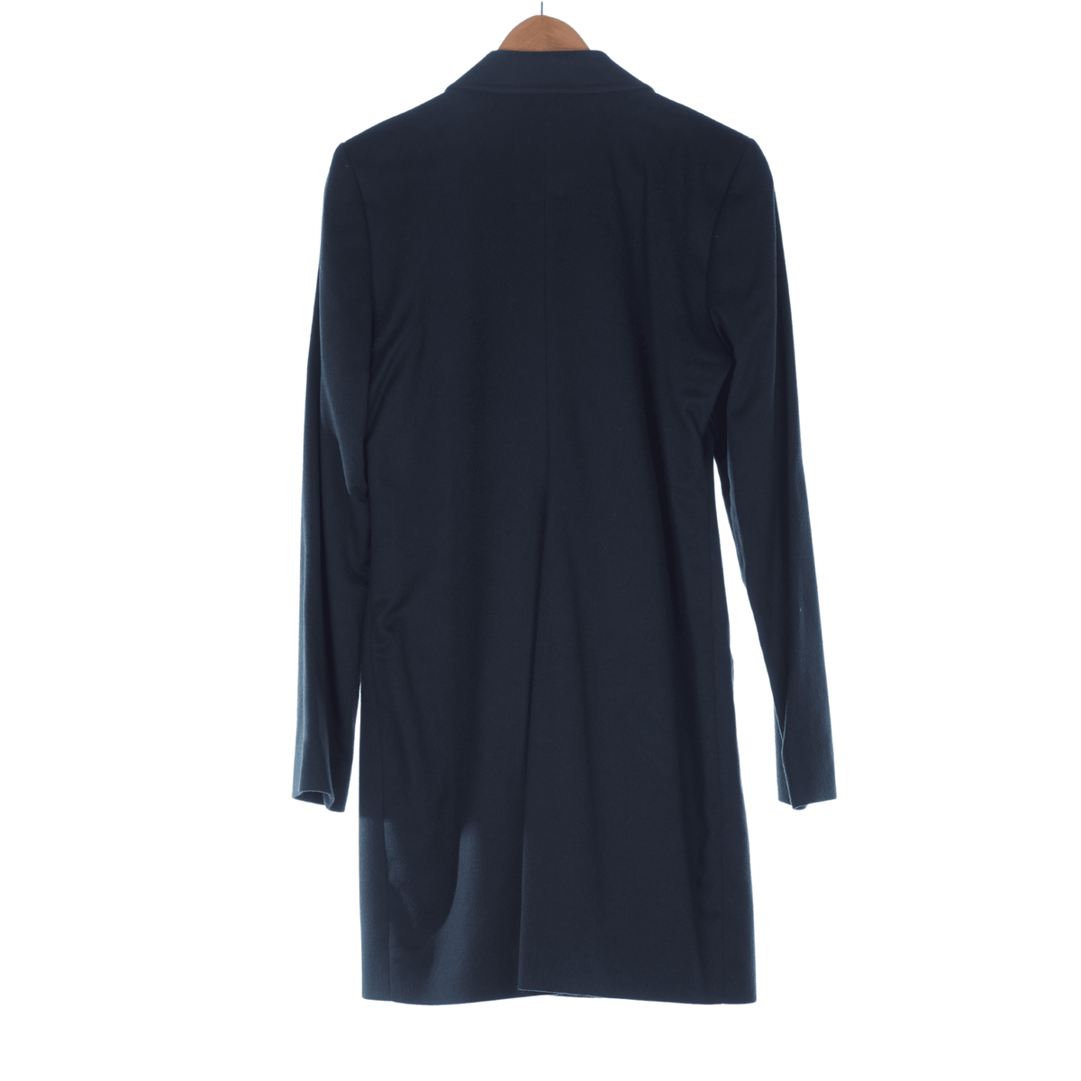 Sita Murt Wool Bottle Green Long Sleeved Coat UK Size 10 - Ava & Iva