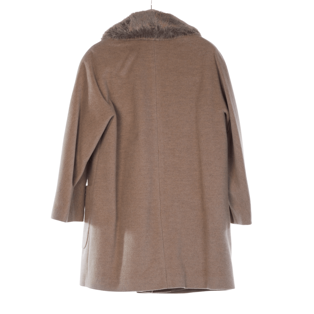 Windsmoor Wool Camel Long Sleeved Coat UK Size 10 - Ava & Iva