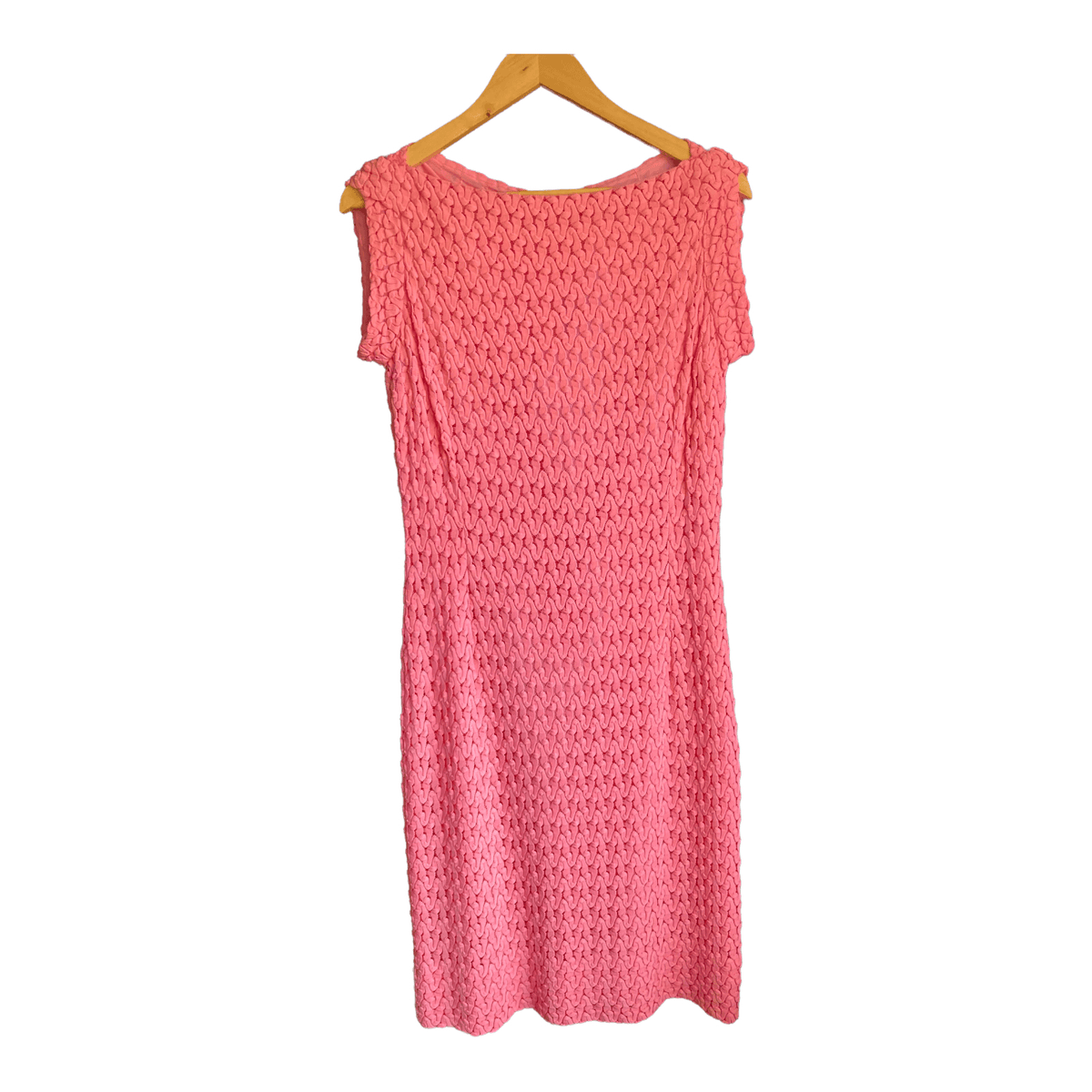 Dobett Pink Cap Sleeved Shift Dress UK Size 16 - Ava & Iva