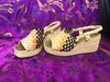 Giovanna 18 vintage platform woven sandals size 37 - Ava & Iva