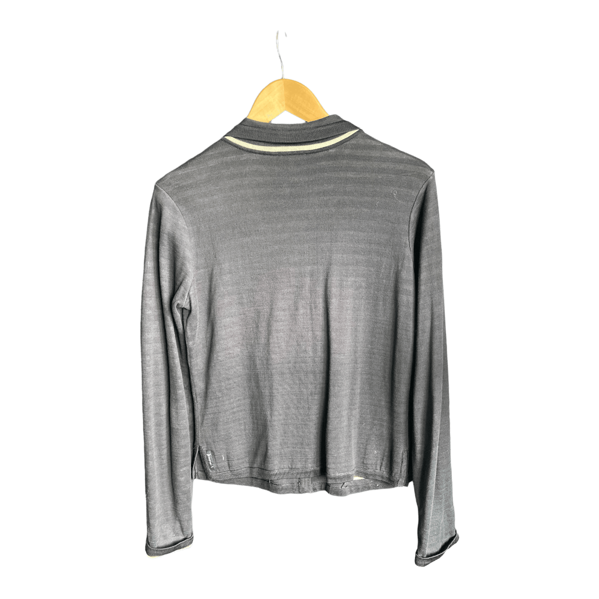 Armani Jeans Soft Cotton Navy Jacket UK Size 14 - Ava & Iva