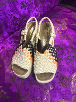 Giovanna 18 vintage platform woven sandals size 37 - Ava & Iva