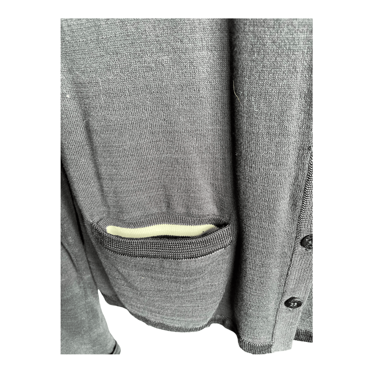 Armani Jeans Soft Cotton Navy Jacket UK Size 14 - Ava & Iva