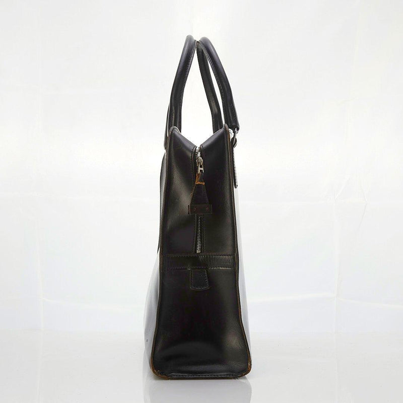 Tanner Krolle Leather Black Weekend Bag - Ava & Iva
