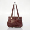 Genne Aigner Handmade Leather Burgundy Handbag - Ava & Iva