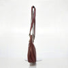 Genne Aigner Handmade Leather Burgundy Handbag - Ava & Iva