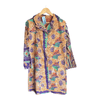 Flangipani Multi-Coloured Long Sleeved Coat UK Size 16 - Ava & Iva