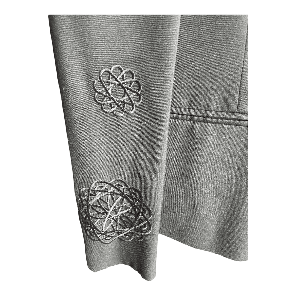 Escada Margaretha Ley Wool Navy Blazer UK Size 10 - Ava & Iva