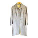 Vintage Pale Blue Long Sleeved Coat UK Size 12 - Ava & Iva