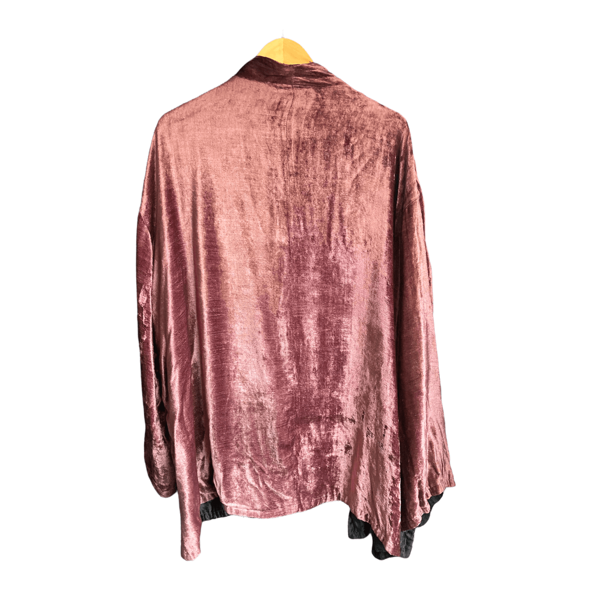 Anne Campbell Purple And Black Long Sleeved Jacket UK Size M/L - Ava & Iva