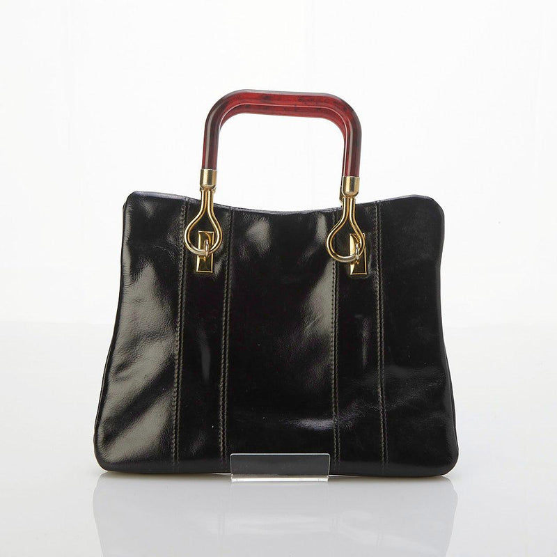 Jane Shilton Leather Black Handbag - Ava & Iva