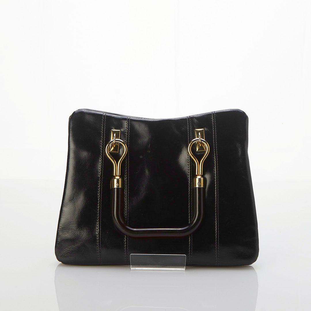 Jane Shilton Leather Black Handbag - Ava & Iva