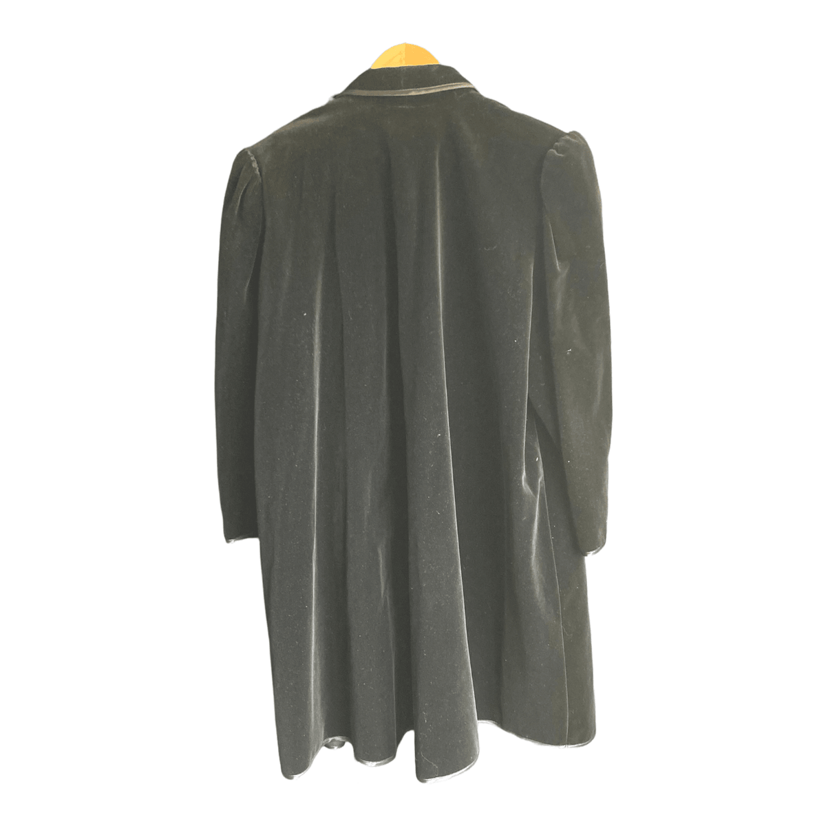 Hopfner Black Long Sleeved Swing Coat UK Size 14 - Ava & Iva