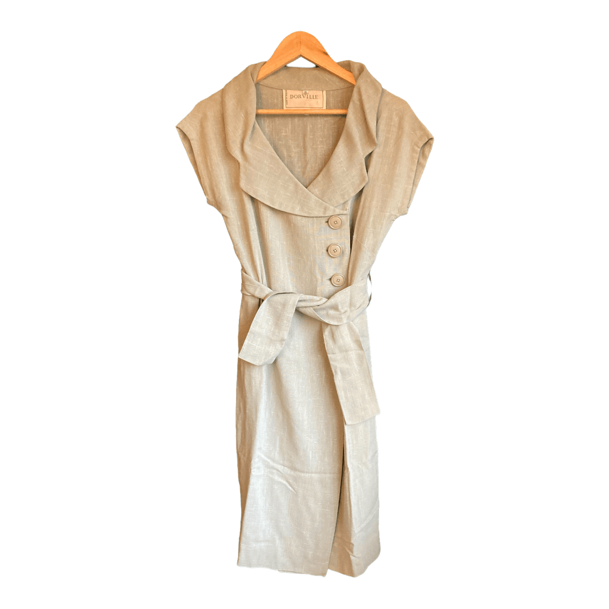 Dorville Pale Green Short Sleeved Dress UK Size 10/12 - Ava & Iva