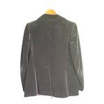 Brian Tucker Velvet Navy Blazer Style Jacket UK Size 12 - Ava & Iva