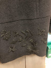 Feraud black angora wool and cashmere coat. Size 10 - Ava & Iva