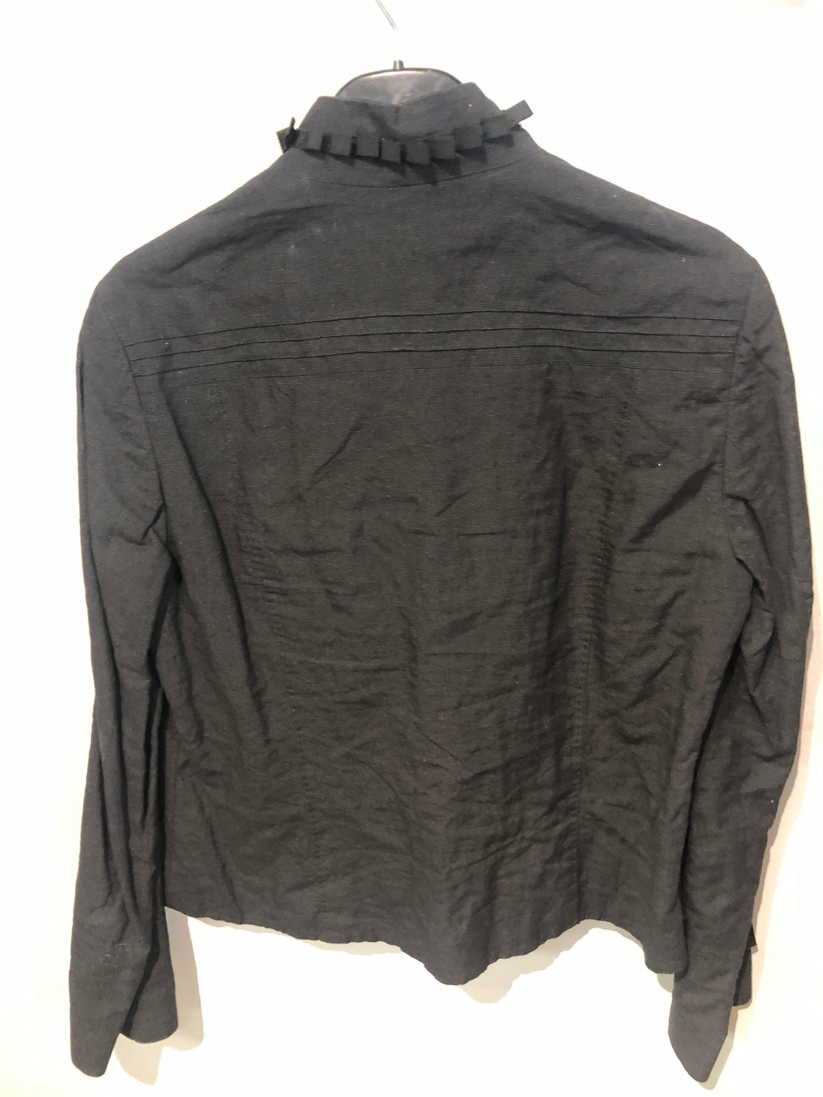 Whistles black ribbon jacket size 10 - Ava & Iva