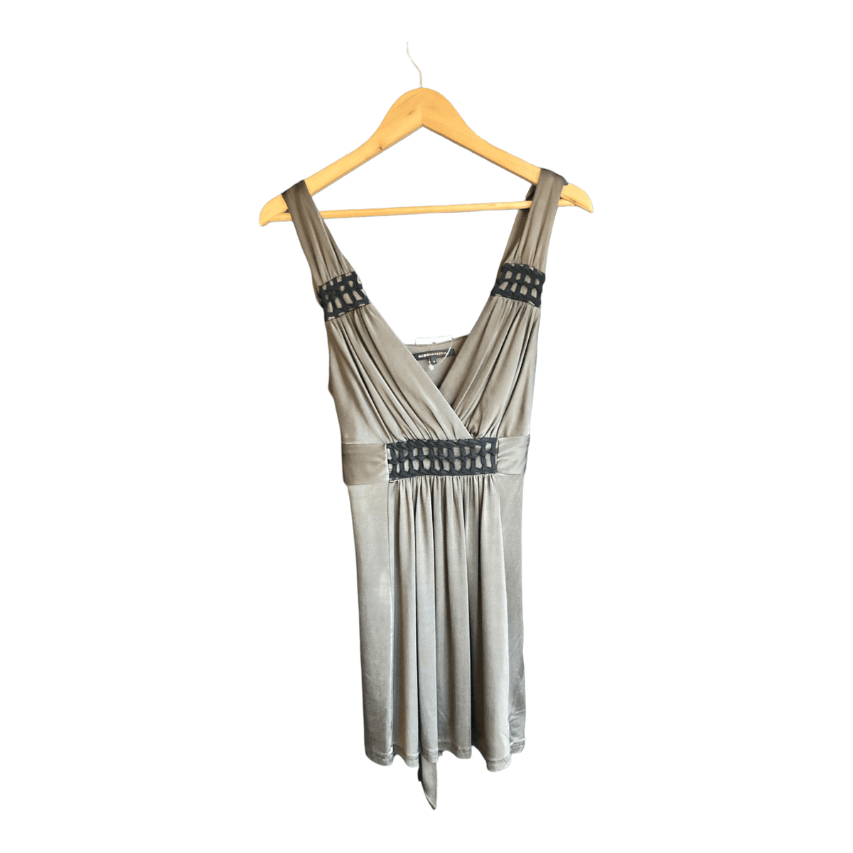 BCBG Max Azria Green Sleeveless Dress UK Size Small - Ava & Iva
