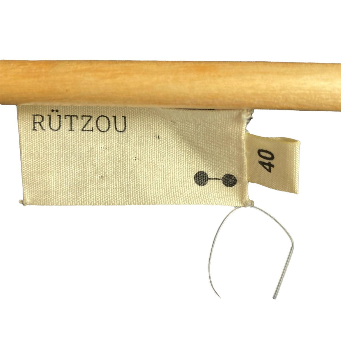 Rutzou Wool Brown Embellished Sleeveless Dress UK Size 12 - Ava & Iva