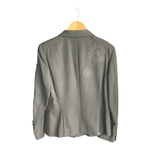 Escada Margaretha Ley Wool Navy Blazer UK Size 10 - Ava & Iva