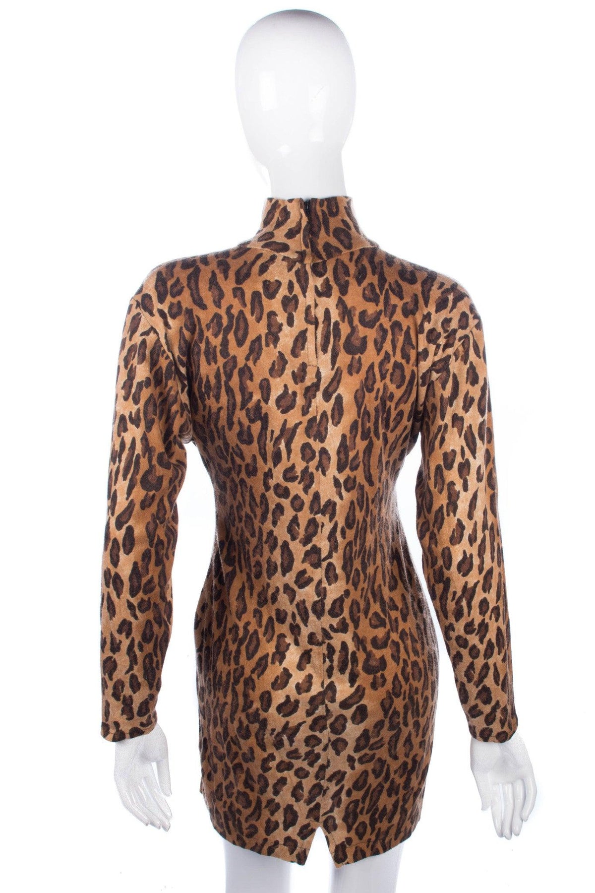 Zaccarelli Majstorovic vintage leopard print short dress S - Ava & Iva