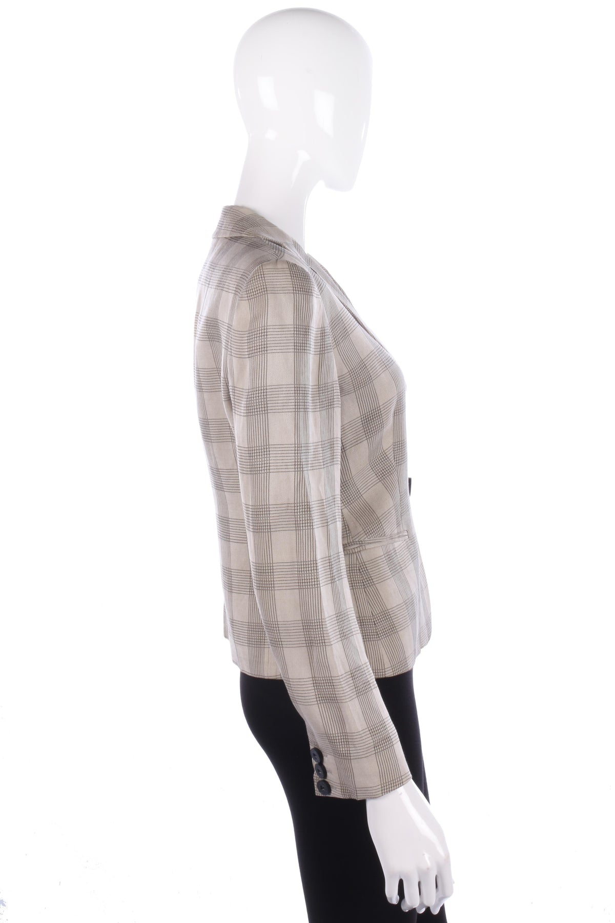 Emporio Armani designer linen jacket size S - Ava & Iva