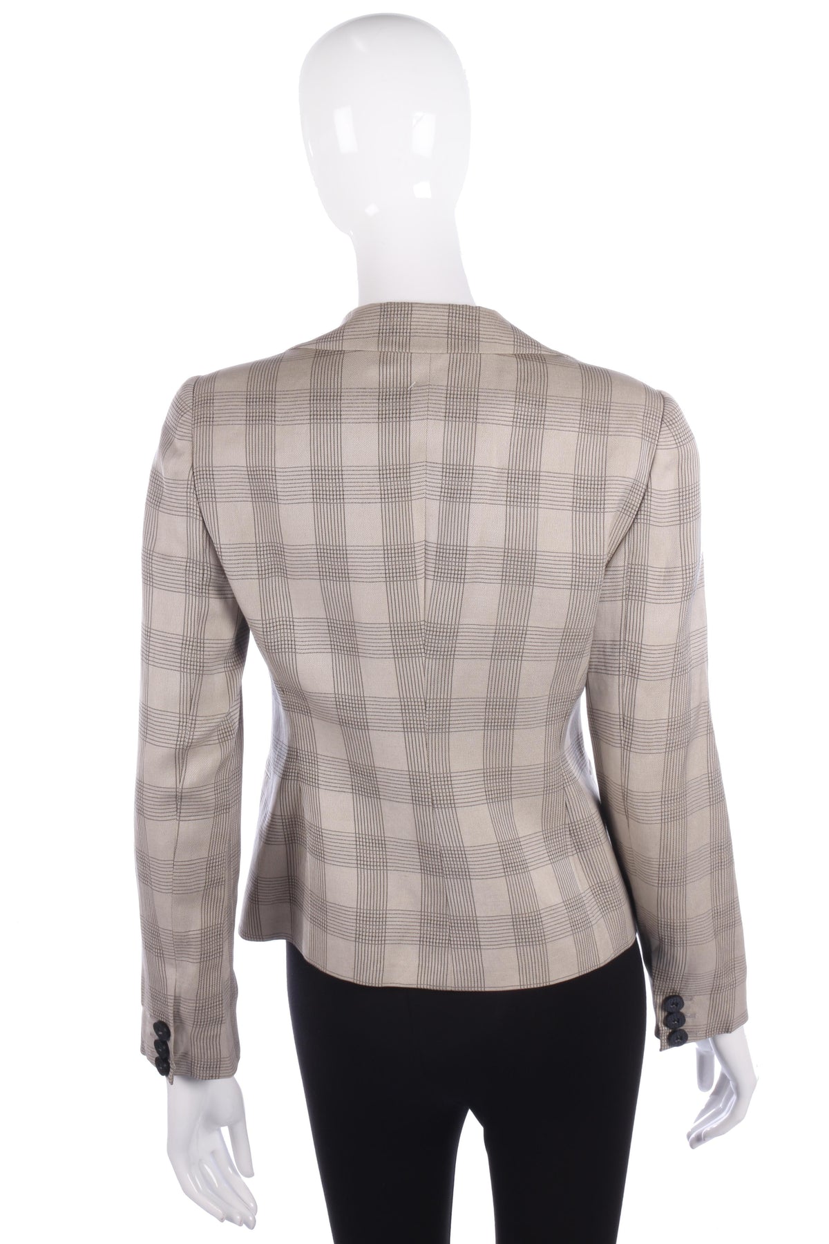 Emporio Armani designer linen jacket size S - Ava & Iva
