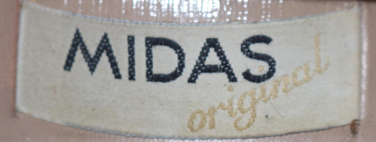 Midas Originals Vintage Beige and Black Heels EU size 41 (UK 8) - Ava & Iva