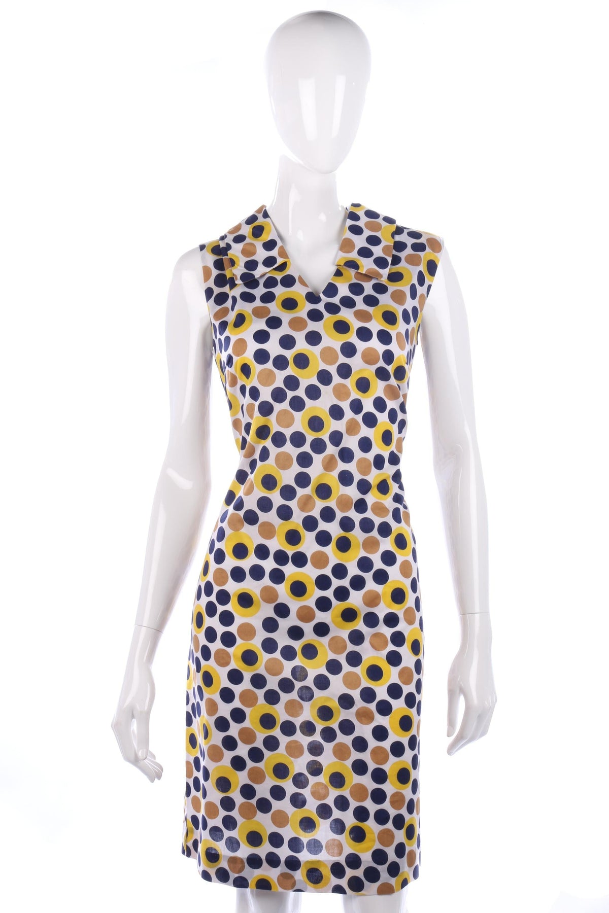 Fabulous vintage bright spotty cotton dress - Ava & Iva