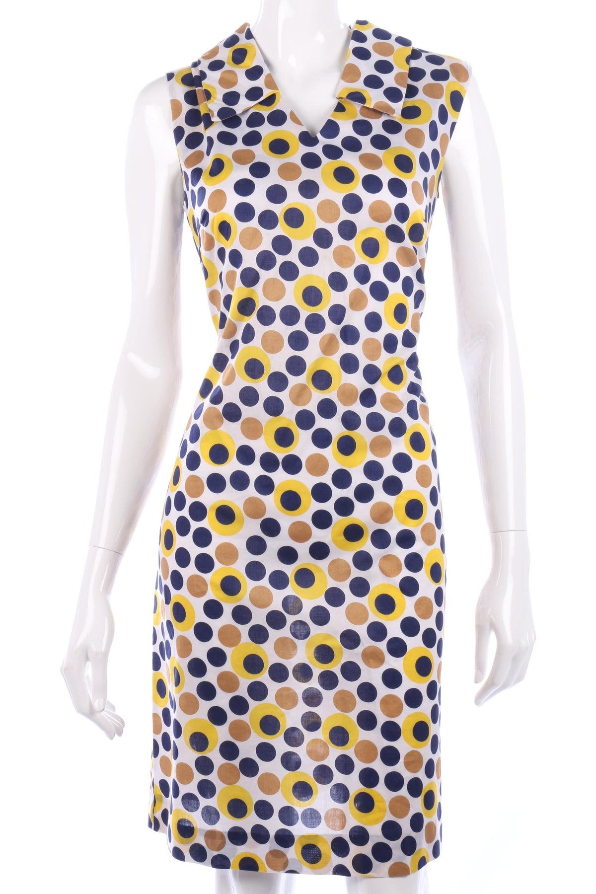 Fabulous vintage bright spotty cotton dress - Ava & Iva