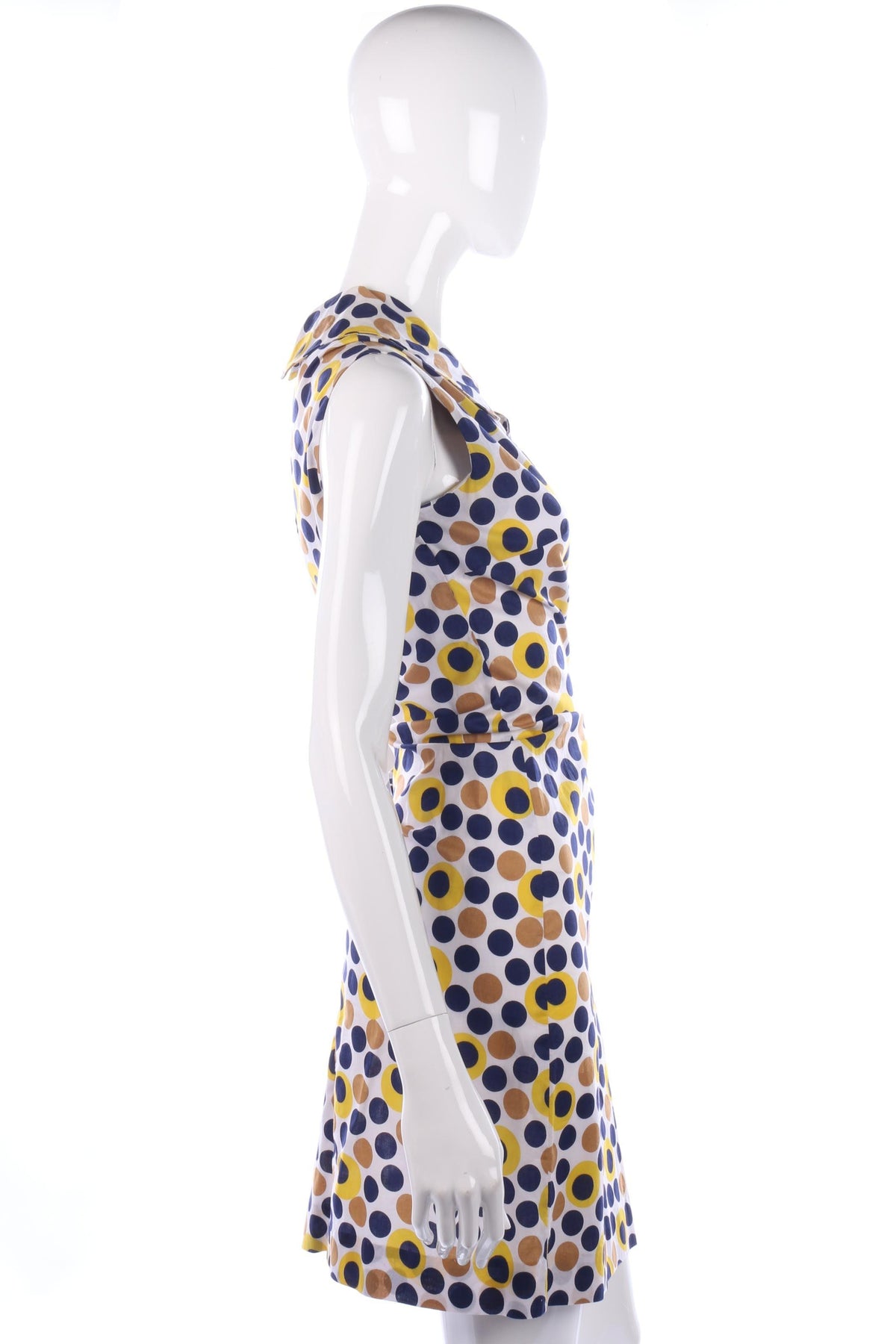 Fabulous vintage bright spotty cotton dress - Ava & Iva