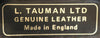 L. Tauman Leather handbag label