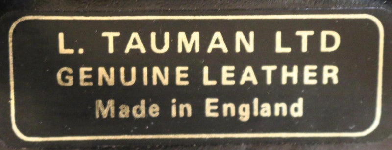 L. Tauman Leather handbag label