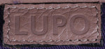 Lupo soft leather handbag label
