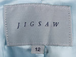 Jigsaw Linen Jacket Light Blue Size 12 - Ava & Iva