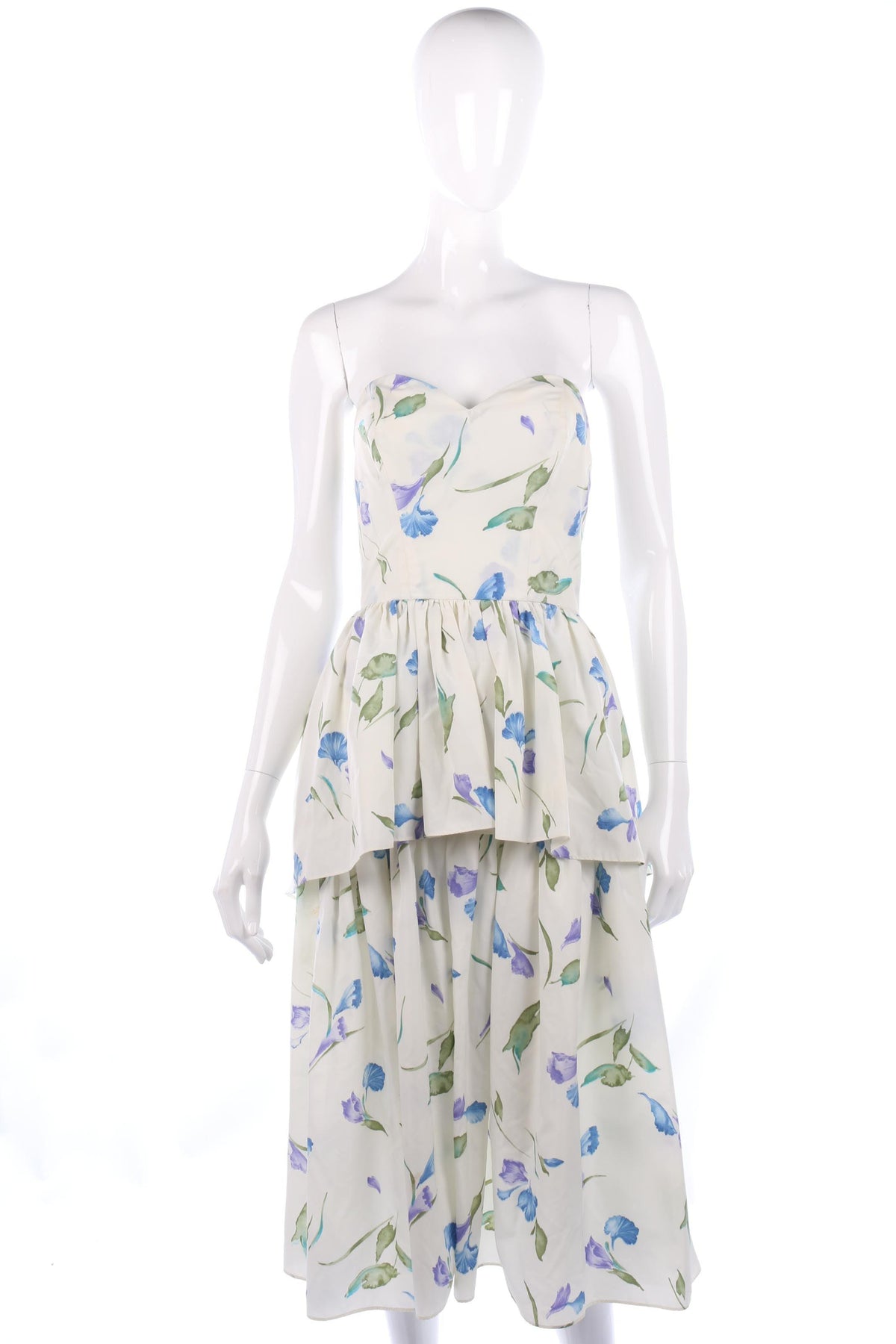 Vintage Radley white floral dress size S - Ava & Iva