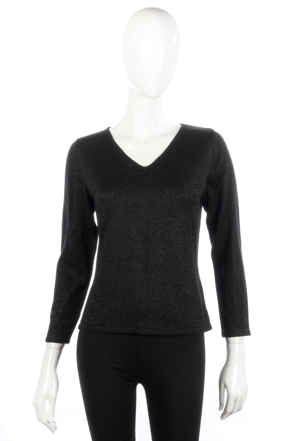 Austin Reed black sparkly jumper size 12