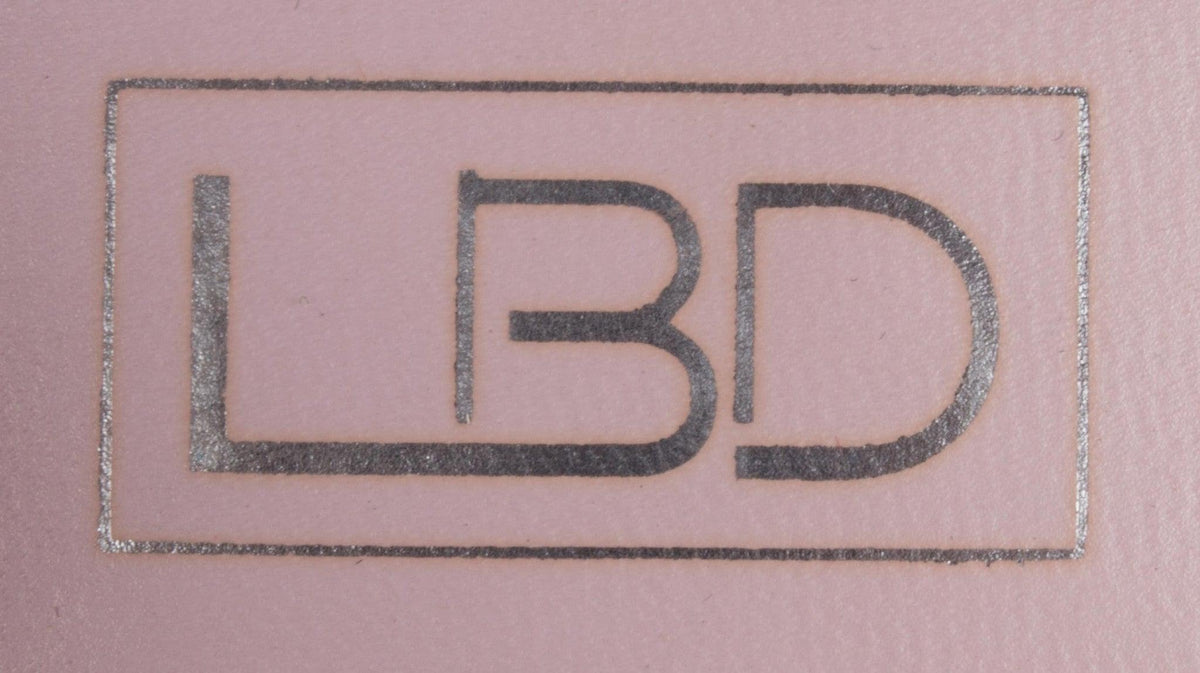 LBD Mules Pink with Sequinned Toe Detail Size 4 - Ava & Iva