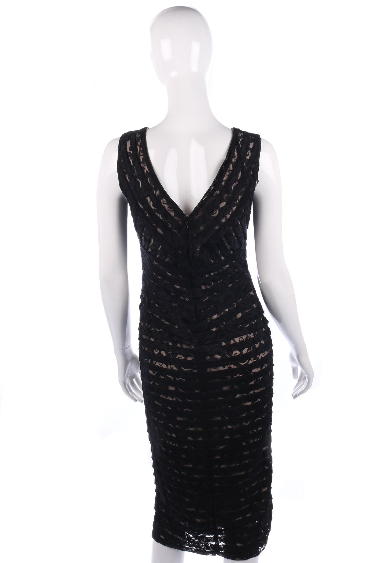 Mint Velvet Black Lace Cocktail Dress Size 10 Ava & Iva Mint Velvet Black Lace Cocktail Dress Size 10 Ava & Iva