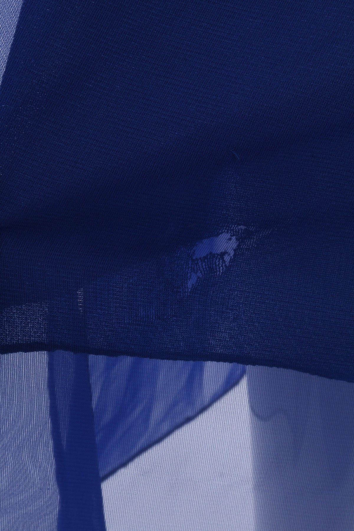 Beautiful blue handmade evening dress and shawl - Ava & Iva